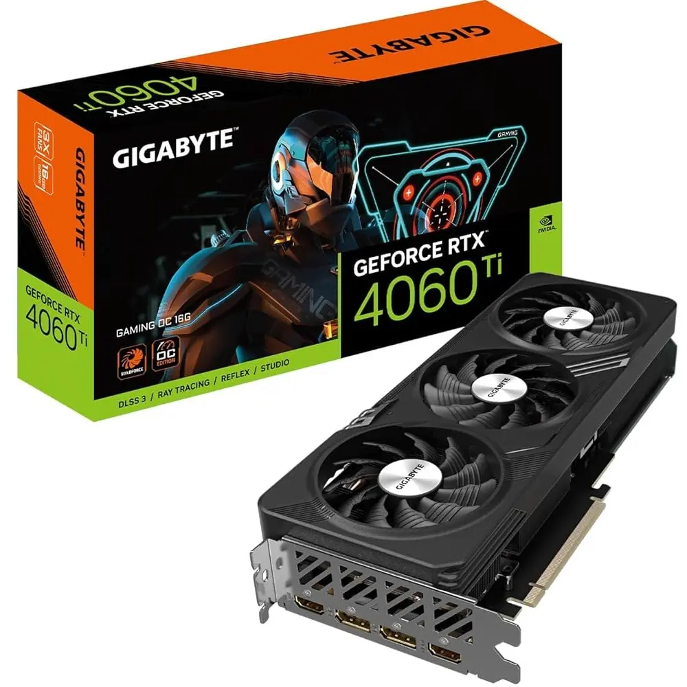 GPU RTX 4060TI 16GB GIGABYTE GAMING OC